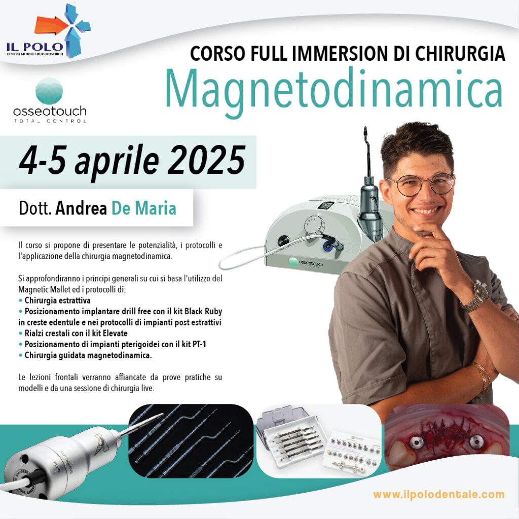 Corso Full Immersion di Chirurgia Magnetodinamica